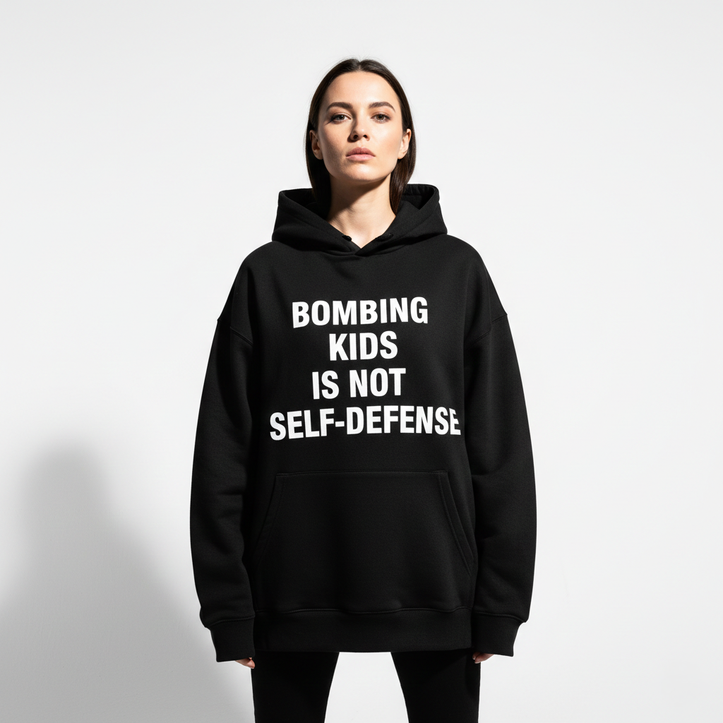 RAW TRUTH® Universal Non-Violence Humanitarian Moral Logic Unisex Pullover Hoodie | Peaceful Uprising